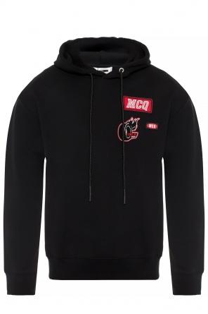 Sweatshirt with patches, zdjęcie 1 Sweatshirt with patches od McQ Alexander McQueen